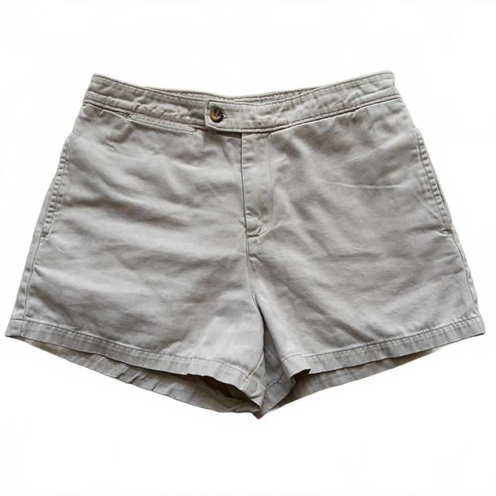 Vintage Aeropostale Shorts Chino Bermuda Safari Khaki Beige Women's Size 6